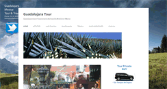 Desktop Screenshot of guadalajaratour.com